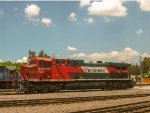 FXE AC4400 Locomotive in the yard